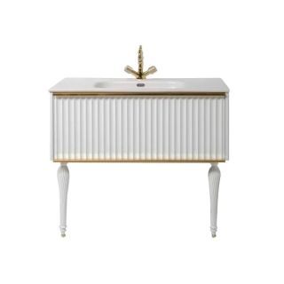 Ножки для тумбы Armadi Art Vallessi Avangarde 45см белый 848-W-45